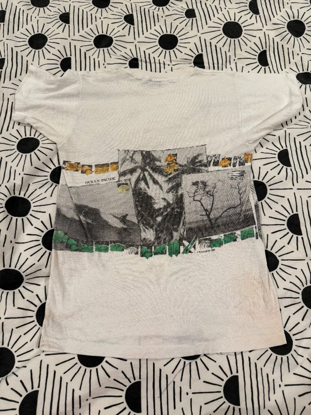 Vintage OP Surf Tshirt, 90s surfer style graphic Tee